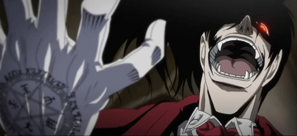 Hellsing Ultimate short action anime