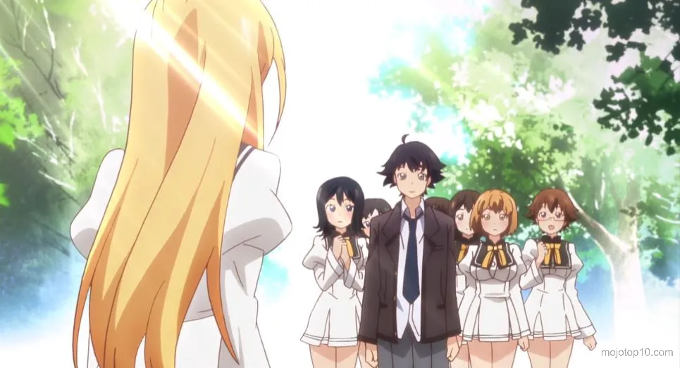 Shomin Sample anime with fan service